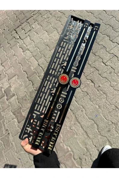 Plakalık Lazer Kesim Pleksi (2 Adet) T.C. Fors KİŞİYE ÖZEL PLAKALIK ürün görseli 1