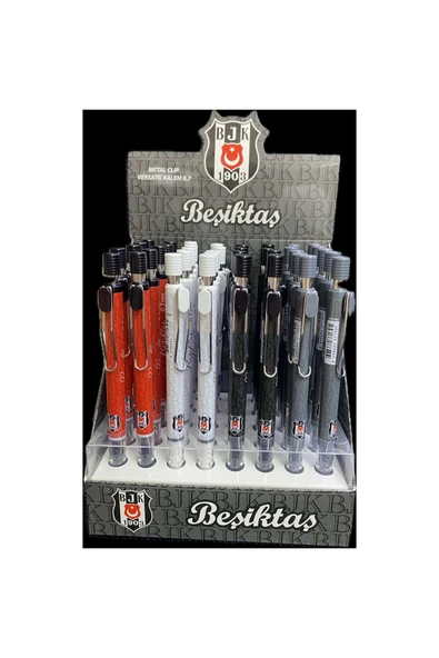 Beşiktaş Beşiktaş Official Lisanslı Versatil Kalem Metal Clip 0,7 mm 1 Adet ürün görseli 1