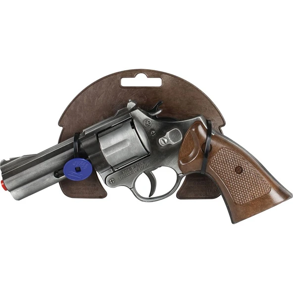 Gonher Metal Revolver 12'li: Kapsül Patlatan Gerçekçi Oyuncak Silah ürün görseli 1