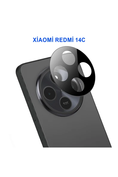Redmi 14c Uyumlu Kamera Lens Koruyucu Dayanıklı Kamera Koruyucu ürün görseli 1