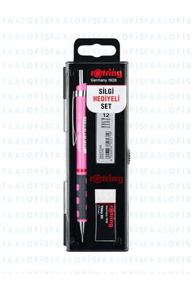Rotring Tikky Kaliteli Versatil Kalem Set 0.7 Silgi Kalem Ucu Mekanik Uçlu Versatil Kalem ürün görseli 1