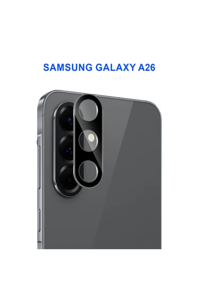 Samsuıng Galaxy A26 Uyumlu Kamera Lens Koruyucu Dayanıklı Kamera Koruyucu ürün görseli 1