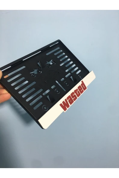 Beyaz Wasted Motor Plakalığ ürün görseli 1