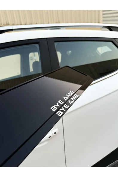 BYE AMG Özel Full Pleksi Plakalık ürün görseli 1