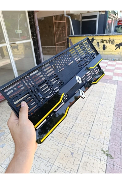 Renault - Reno Logolu Pleksi Plakalık 2 Adet 1 Takım ürün görseli 1