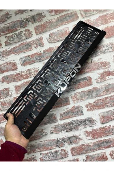 Ultra Parlak Piano Black Akrilik Plakalık Seti ürün görseli 1