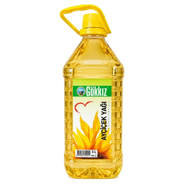 Gökkız Ayçiçek Yağı 3 lt Pet ürün görseli 1