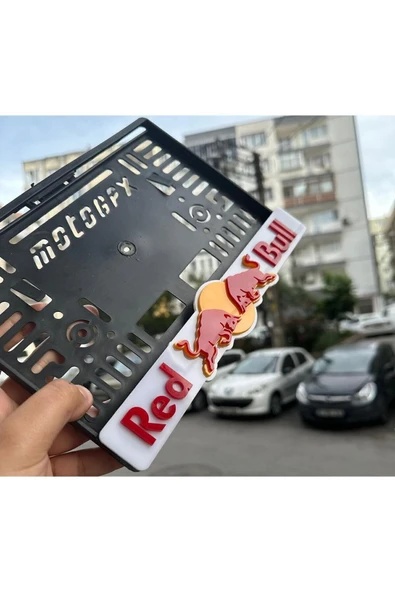 Relax Garage 1.kalite Kabartma Redbull Motor Pleksi Plakalık ürün görseli 1