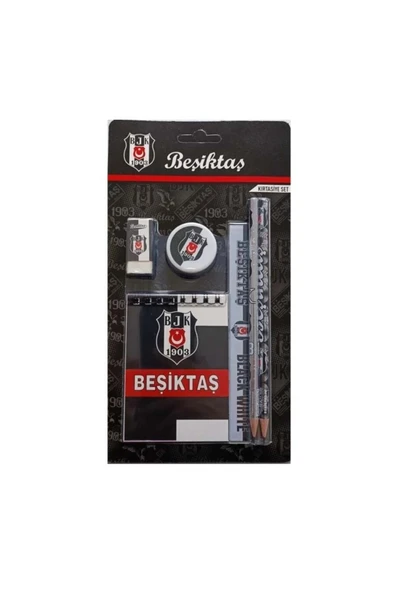 TMN Beşiktaş Kırtasiye Okul Seti Not Defterli 6 Lı 010 ürün görseli 1