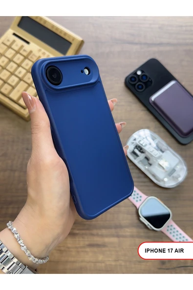 iPhone 17 Air Uyumlu Kamera Korumalı Darbeye Dayanıklı Renk Atmayan Keep Silikon Kılıf ürün görseli 1