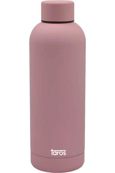 TAROS KIRTASİYE Taros Pembe Çelik Matara 650 ML ürün görseli 1