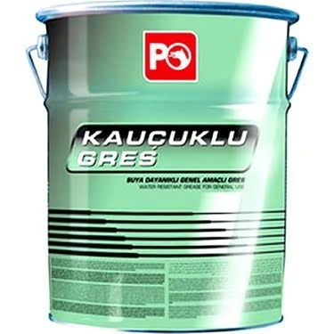 Petrol Ofisi Kauçuklu 14 Kg Kova Yeşil Gres ürün görseli 1