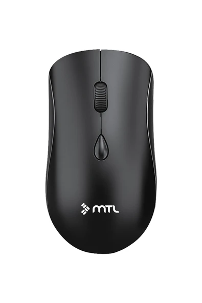 İnce Tasarım Şarj Edilebilir Kablosuz ve Çift Modlu Bluetooth Sessiz Mouse 800 1200 1400 DPI MT8124 ürün görseli 1