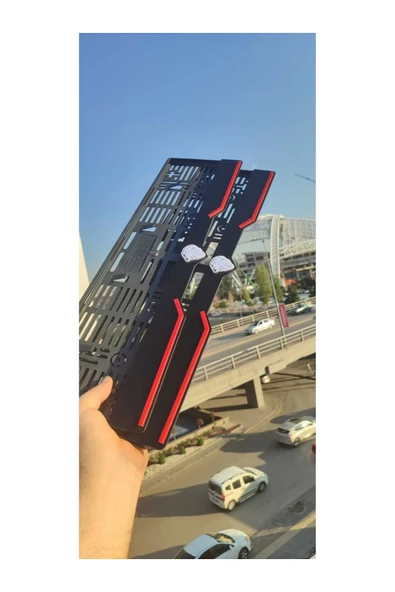 Tüm Standart Araç Plakalarına Uyumlu Altlık Seti ürün görseli 1