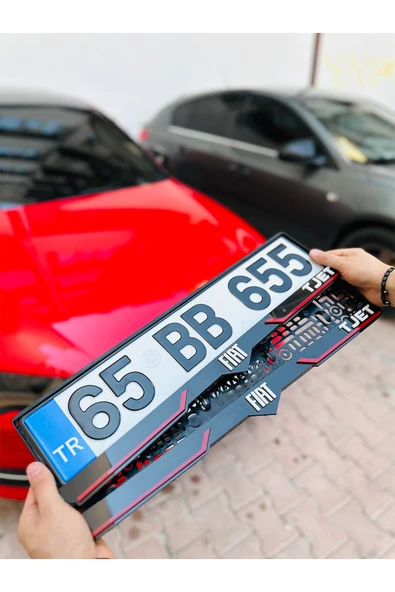 Fiat Özel Pleksi Plakalık Takmatik ürün görseli 1