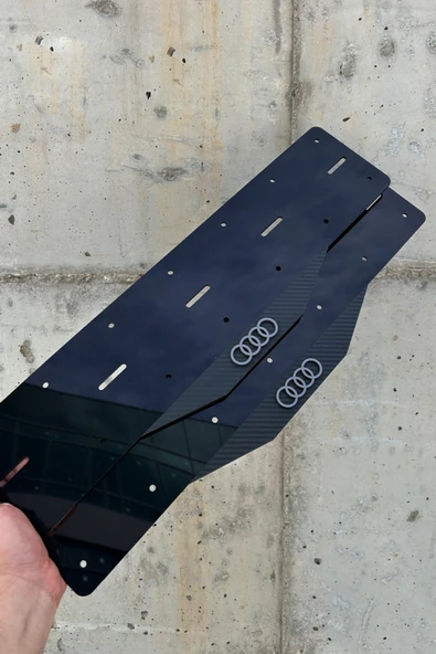 Audi Pleksi Plakalık Özel Üretim - Resim 2