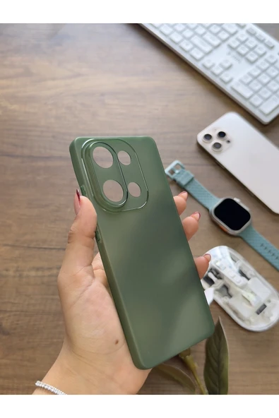 Redmi Note 13 Pro 4G Uyumlu Süper İnce Mat Ultra Thin Silikon Kılıf ürün görseli 1