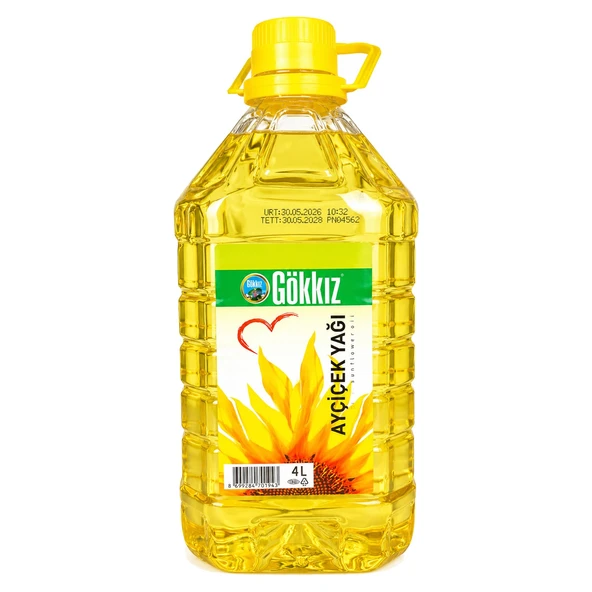 Gökkız Ayçiçek Yağı 4 lt Pet ürün görseli 1