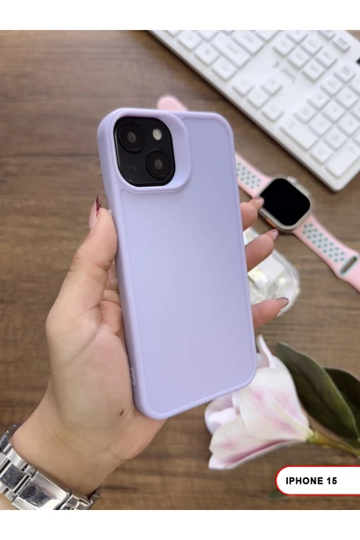 iPhone 15 Uyumlu Kamera Korumalı Darbeye Dayanıklı Renk Atmayan Keep Silikon Kılıf ürün görseli 1