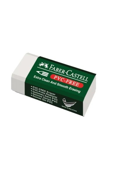 Faber Castell Faber-castell Öğrenci Silgisi 20 Lı Beyaz (20 Li Paket) ürün görseli 1