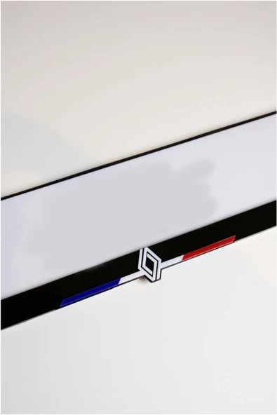 Fransa Renault Uyumlu Pleksi Plakalık - Resim 2