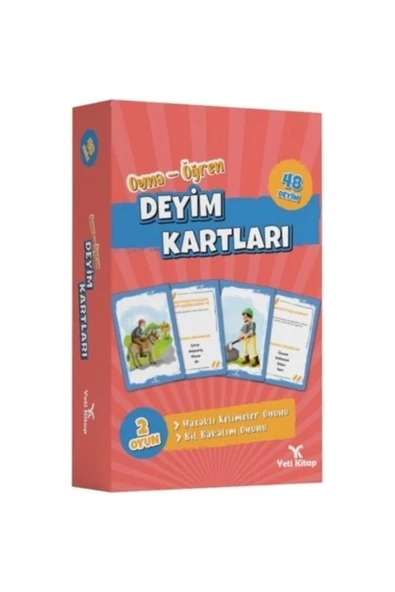 yeti kitap Deyim Kartları 48 Deyim 2 Oyun ürün görseli 1