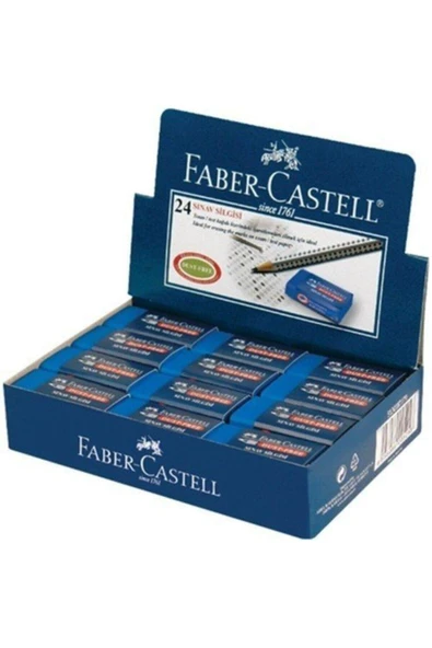 Faber Castell Faber-castell Sınav Silgisi No:24 Mavii ürün görseli 1