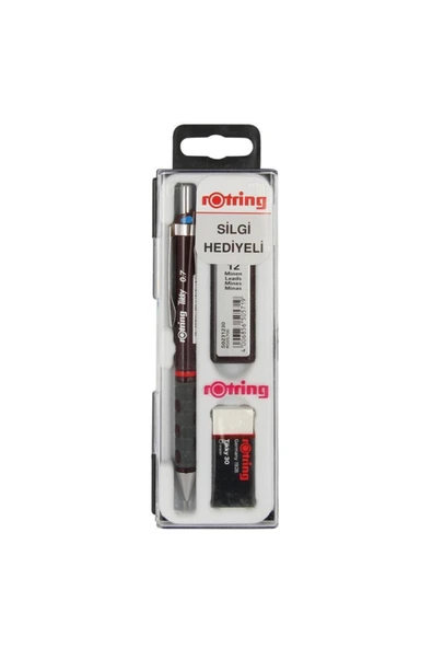 Rotring Tıkky Rd 4c Lıne Bordo 0,7 mm Uç Versatil Kalem Seti ürün görseli 1