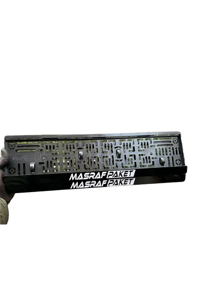 Masraf Paket Yazılı Pleksi Plakalık Takmatik ürün görseli 1