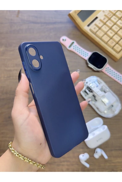 Samsung Galaxy A07 Uyumlu Süper İnce Mat Ultra Thin Silikon Kılıf ürün görseli 1