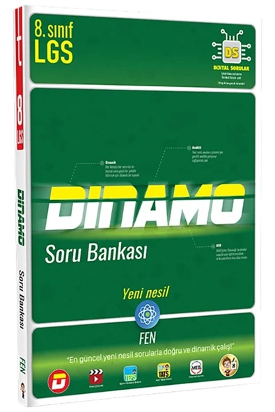 Tonguç Yayınları 8. Sınıf Fen Bilimleri Dinamo Soru Bankası Kolektif ürün görseli 1
