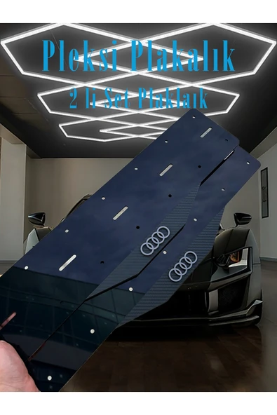 Audi Pleksi Plakalık Özel Üretim ürün görseli 1