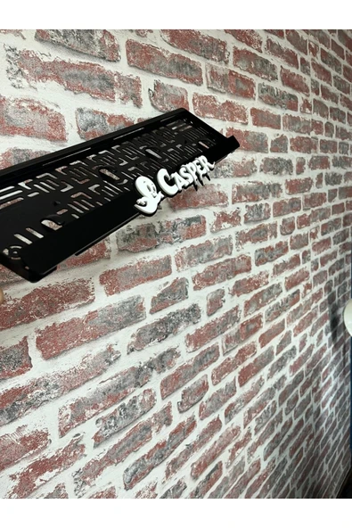 Casper Tasarımlı Araba Plakalığı Takımı - Resim 2