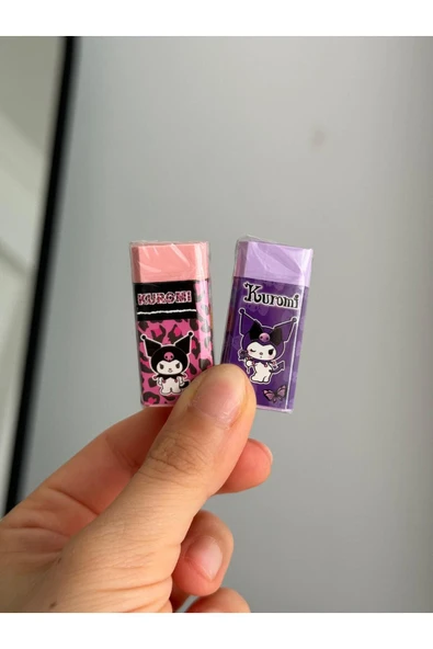 Planet Butik Kuromi Silgi 2'li ürün görseli 1