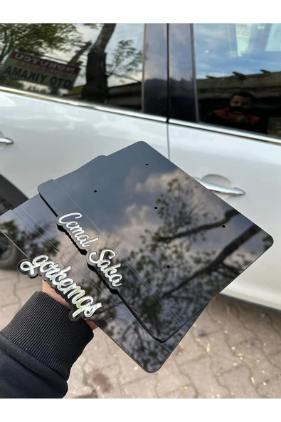 Kişiye Özel Motor Full Pleksi Plakalık ürün görseli 1