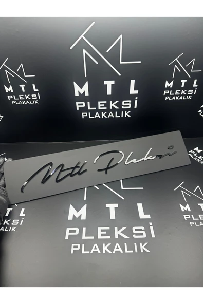 1 ADET MAT SHOWROOM PLEKSİ - Resim 2