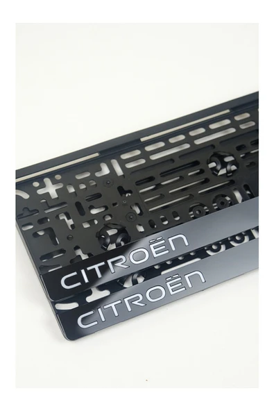 Citroen Uyumlu Lazer Kesim Pleksi Plakalık ürün görseli 1