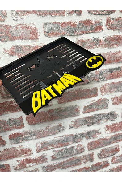 Batman Pleksi Motor Plakalık - Resim 2