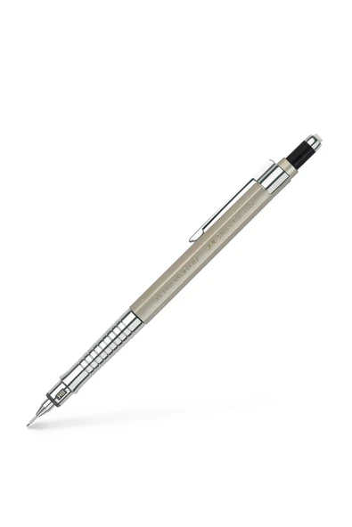 Faber Castell Vario Lüx Versatil Kalem, 0.7 mm Uç, Sertlik Ayarlı Metal Uç,Silgili, Ergonomik Tutuş,Champagne Gold ürün görseli 1