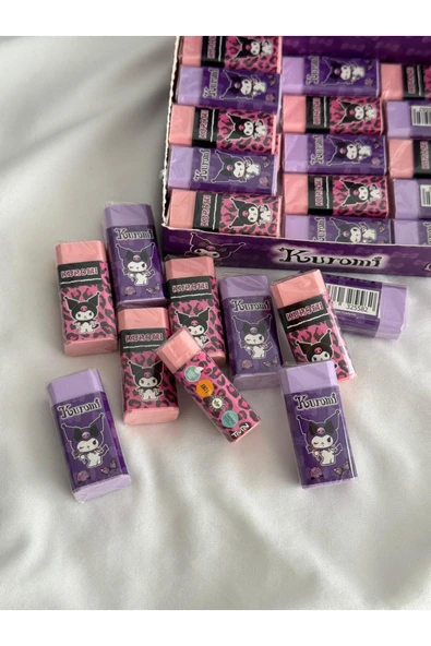 Planet Butik Kuromi Silgi 2'li - Resim 2
