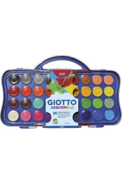 Giotto Acquerelli Suluboya 36 Renk 30 mm ürün görseli 1