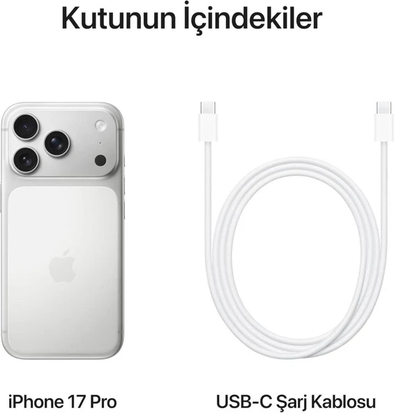 iPhone 17 Pro Max 512GB Gümüş - OUTLET - Resim 2