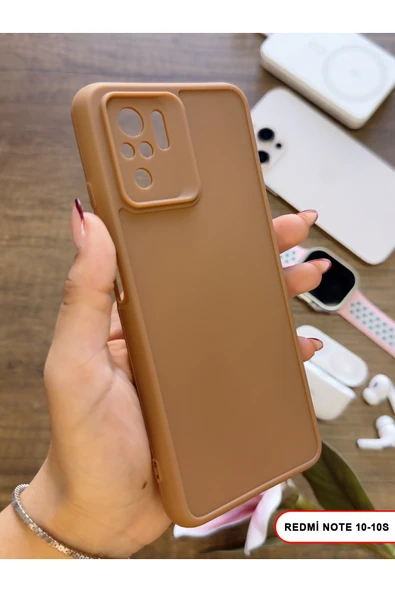 Redmi Note 10 / 10S Uyumlu Kamera Korumalı Darbeye Dayanıklı Renk Atmayan Keep Silikon Kılıf ürün görseli 1