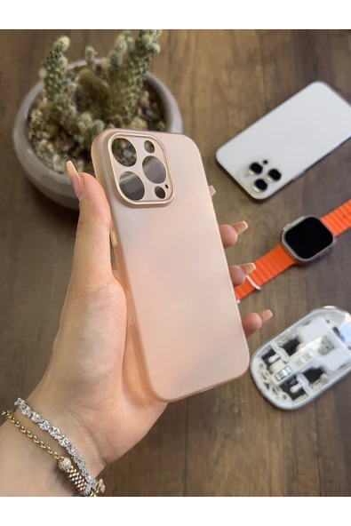 iPhone 16 Pro Uyumlu Süper İnce Mat Ultra Thin Silikon Kılıf ürün görseli 1