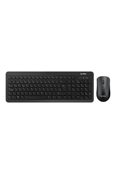 Kablosuz Klavye ve Mouse Seti - Ofis Kullanımı için İdeal Ergonomik Tasarım MT8522 ürün görseli 1