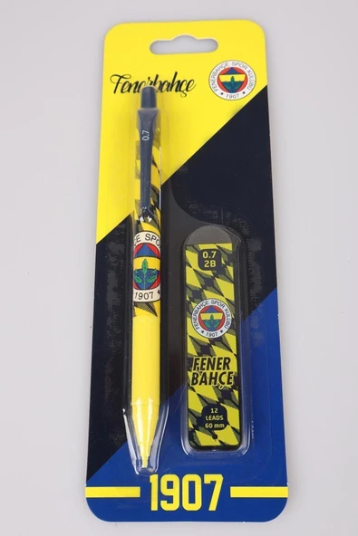 Timon Versatil Kalem Seti (Mekanik Kurşun Kalem) Fenerbahçe 0,7 Mm + Min 2 Li Set 473795 ürün görseli 1