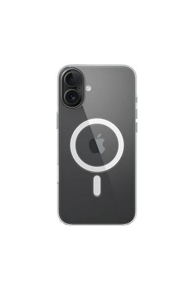 IPHONE 16 PLUS Şeffaf Magsafe Kılıf MTL SAFE - Resim 2