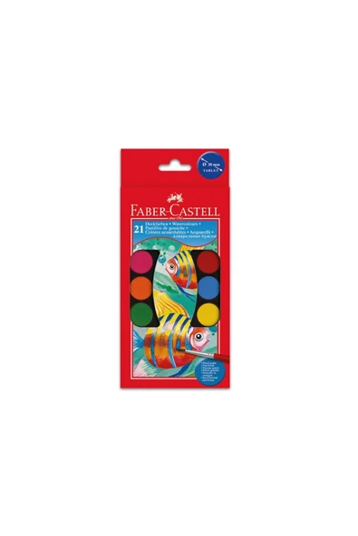 Faber Castell Ø 30 Mm 21 Renk Büyük Boy Sulu Boya / 5292125021 ürün görseli 1