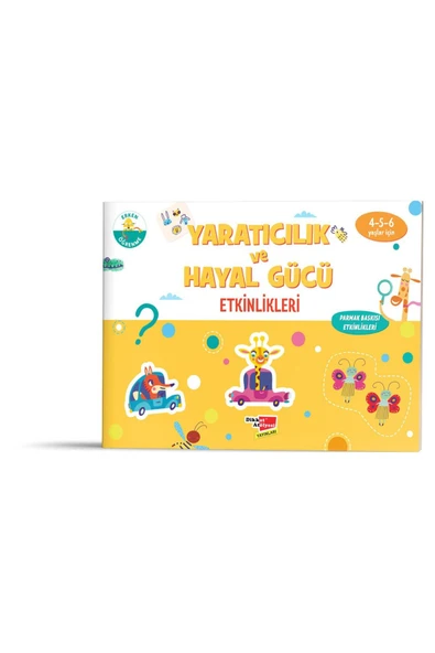 Dikkat Atölyesi Yayınları Yaratıcılık Ve Hayal Gücü Etkinlikleri (4-5-6 Yaş) ürün görseli 1