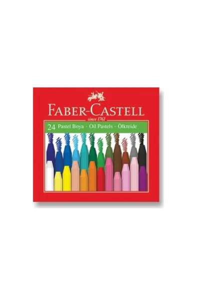 Faber Castell Faber-castell Karton Kutu Pastel Boya, 24 Renk Ade ürün görseli 1